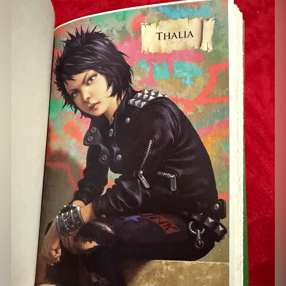 HARDBACK THE DEMIGOD DIARIES YOUNG ADULT BOOK WITH GRAPHICS NO WRITING CREASES - Picture 6 of 11
